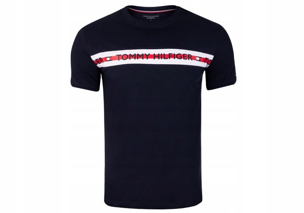 

Tommy Hilfiger Koszulka Męska T-shirt Tee Navy r.M