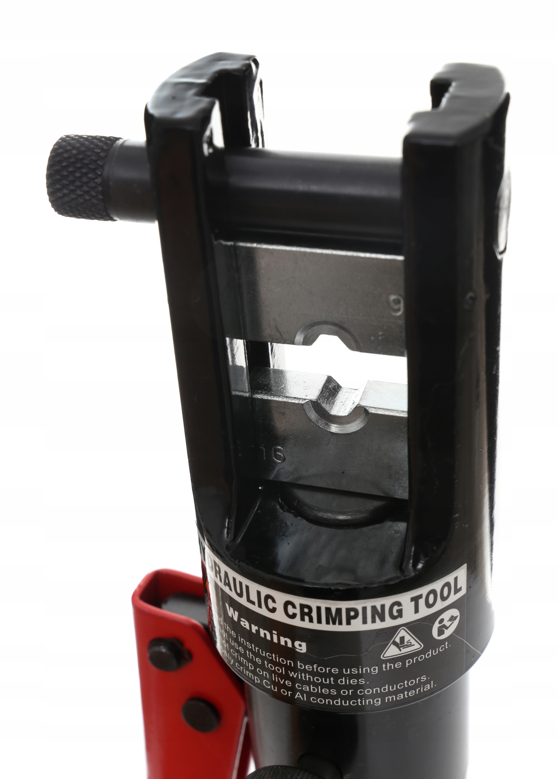 ZACISKARKA PRASKA HYDRAULICZNA KABLI PRZEWODÓW LIN Minimalny przekrój przewodu 16 mm²