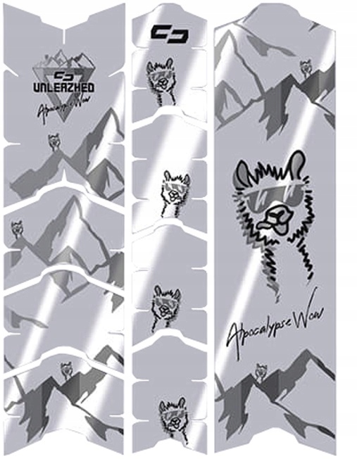 Folia Ochronna Na Cały Rower Mtb gravel na Ramę Roweru okleina grafika