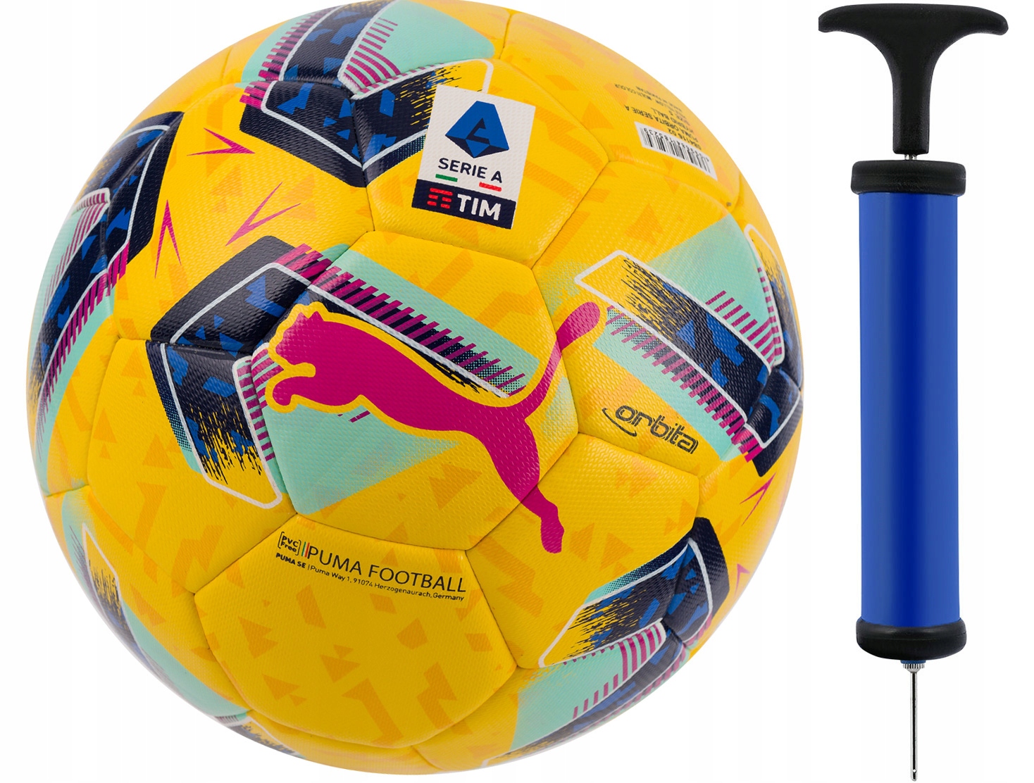 Puma Orbita Serie A Hybrid Piłka Nożna Treningowa r. 5 do nogi Pompka!