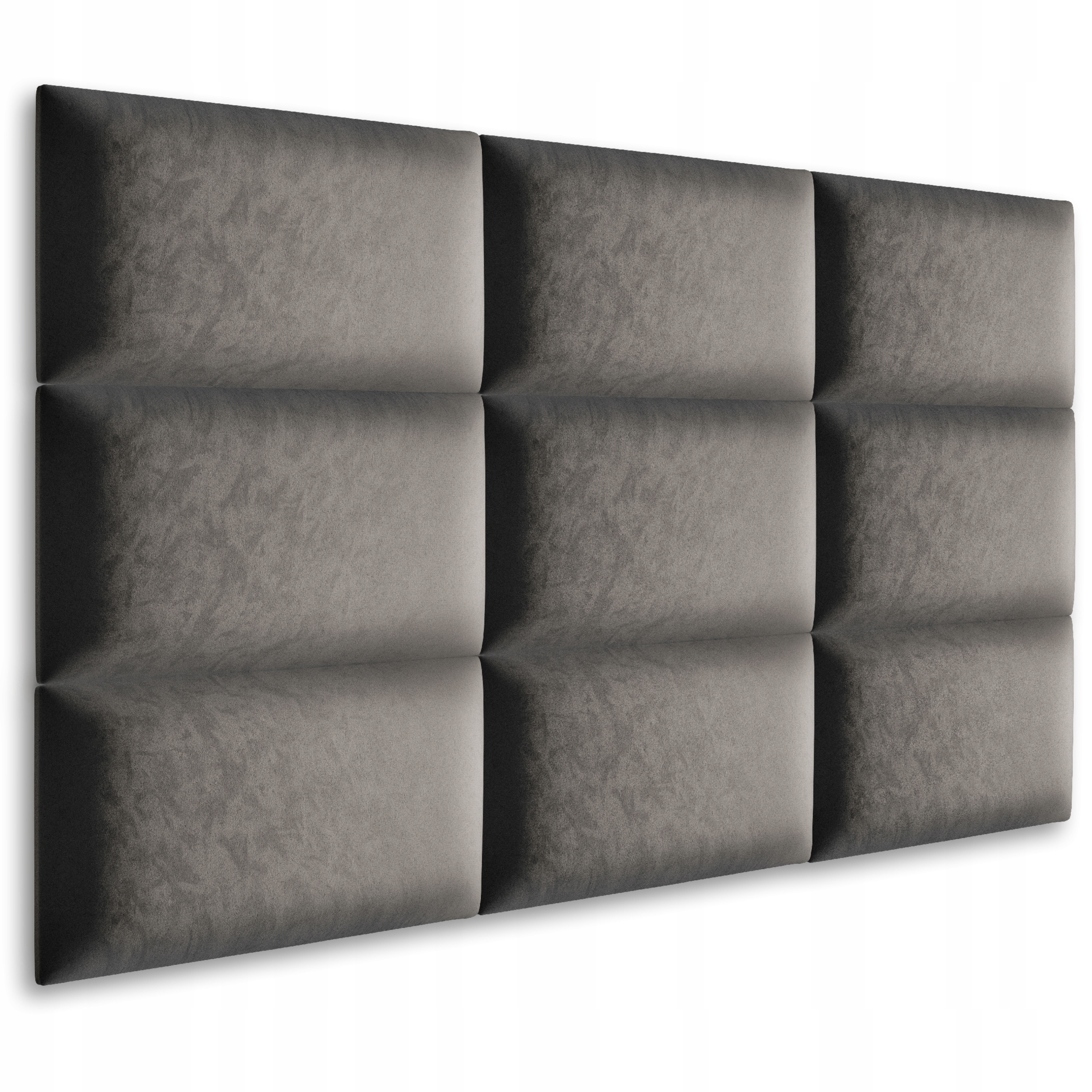 PANELE TAPICEROWANE NA ŚCIANĘ 40x30 ZAGŁÓWEK WELUR Stan opakowania oryginalne