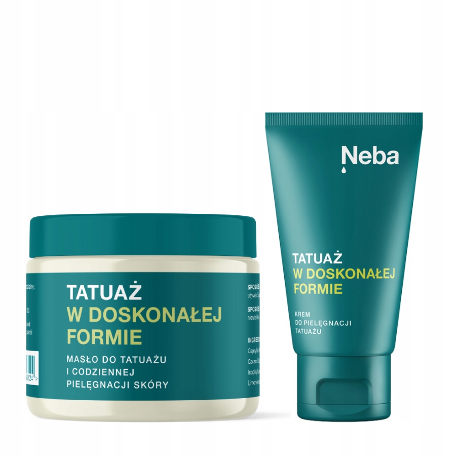 

Neba Zestaw do tatuażu masło 200ml i krem 50ml