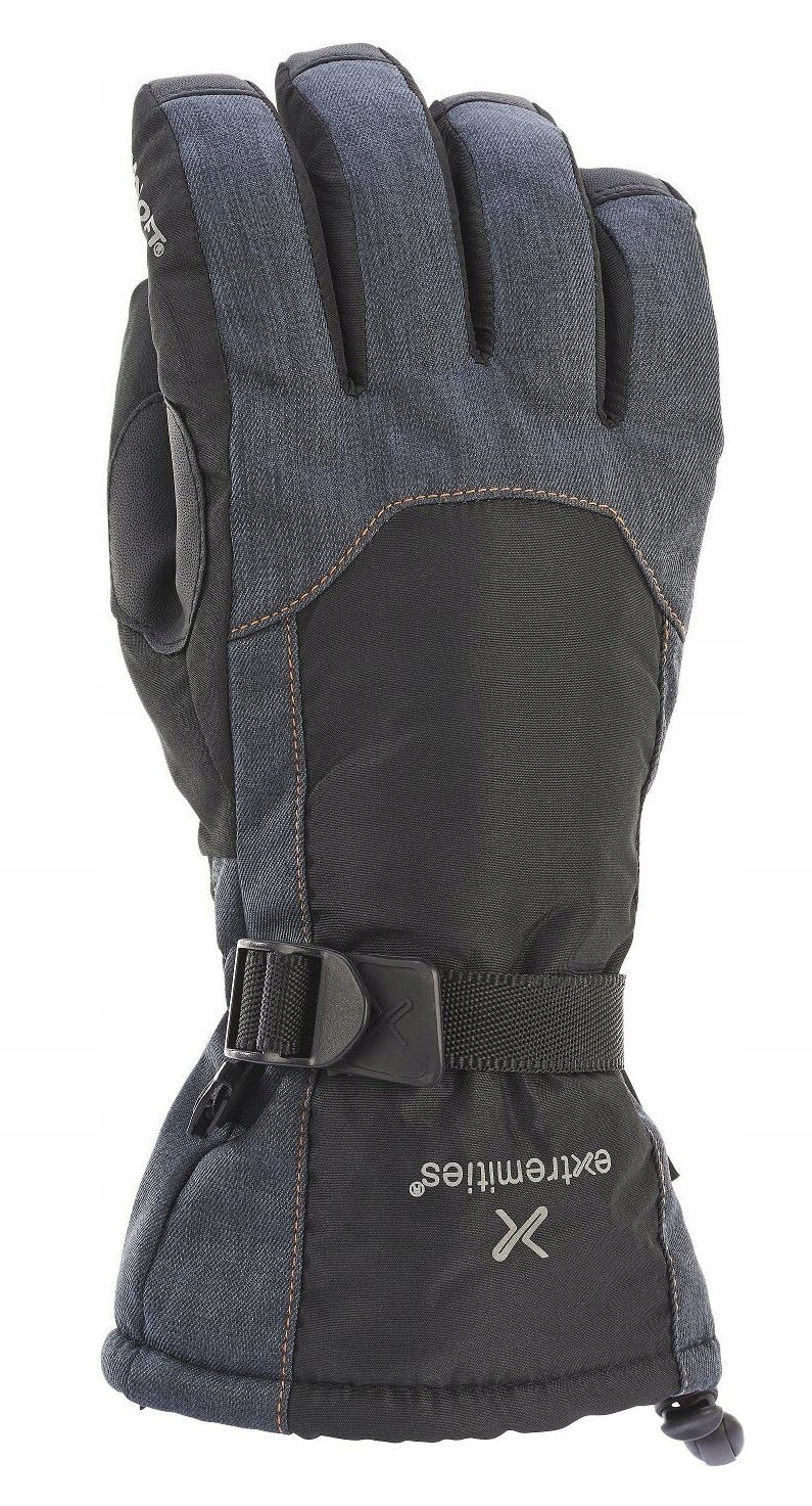 Zimní rukavice Torres Peak Glove grey/black Extremities S