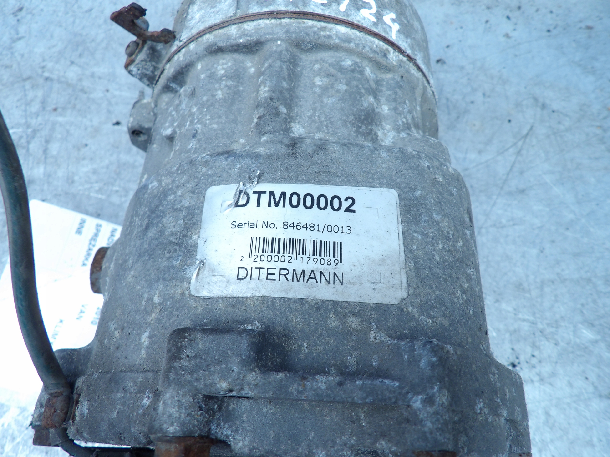 VW CADDY III KLIMAKOMPRESSOR KLIMAANLAGE 1,9TDI DTM00002 DITERMANN