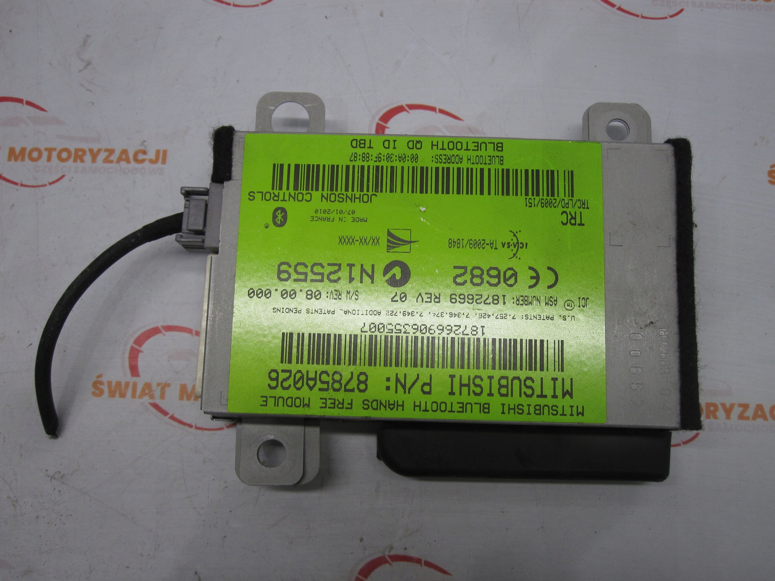 OUTLANDER LIFT II 11r moduł Bluetooth 8785A026