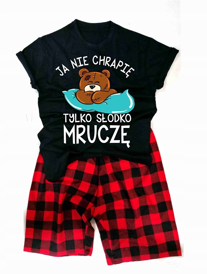 Pánské Bavlněné Pyžamo Dárek K Valentýnu XL