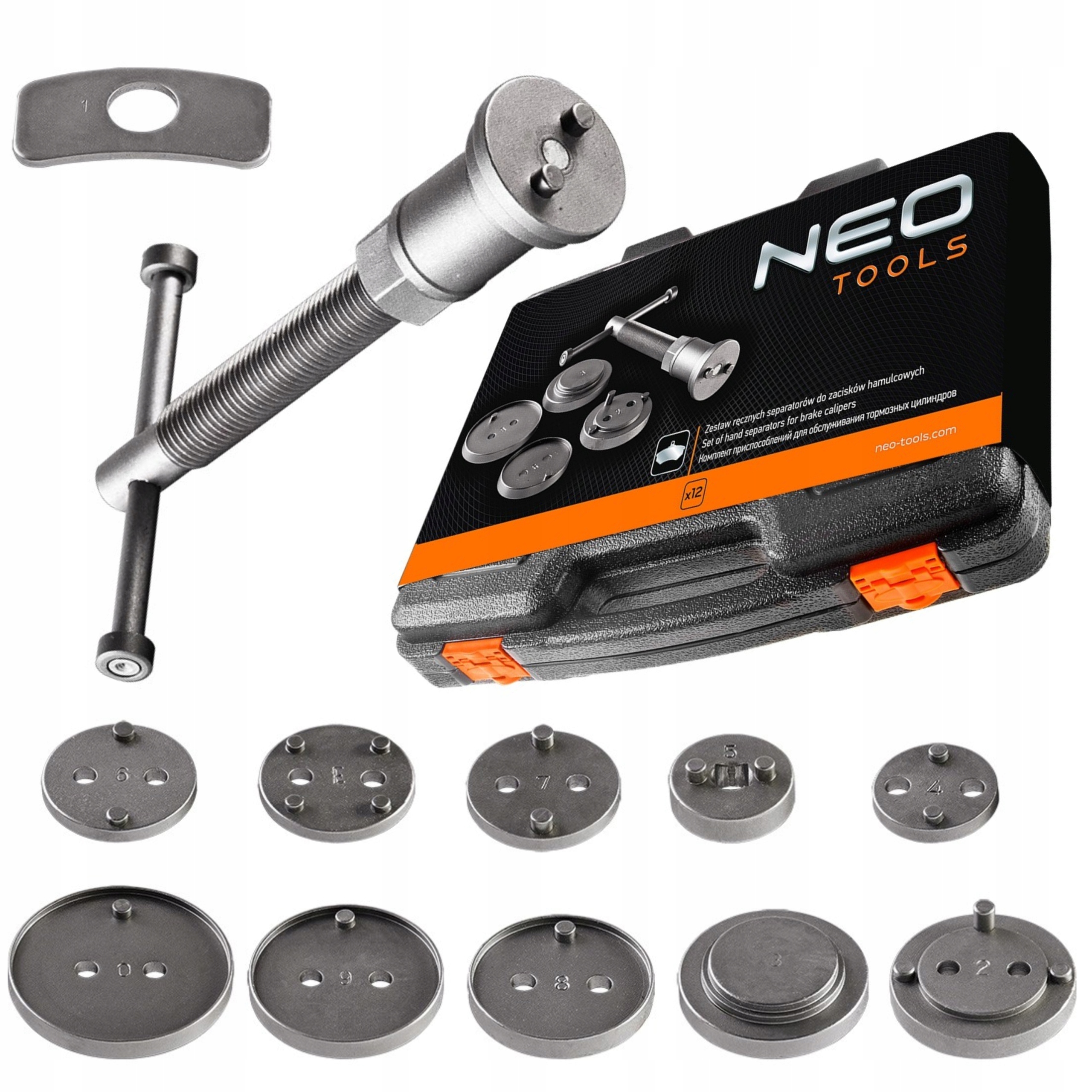 Комплект сепараторов NEO для тормозных суппортов 12E