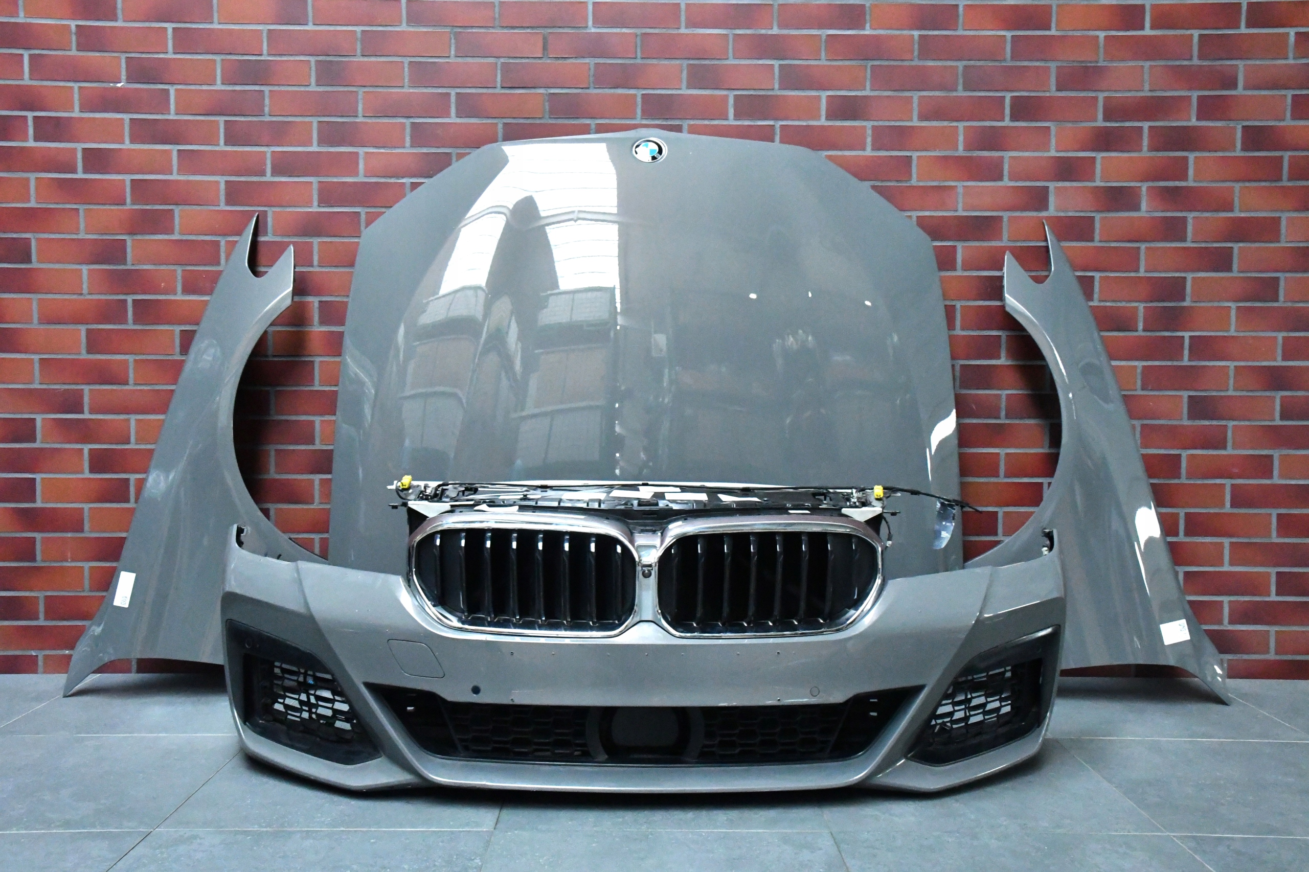 bonnet bumper front panel, wall radiator BMW 5 G30 G31 LCI LIFT