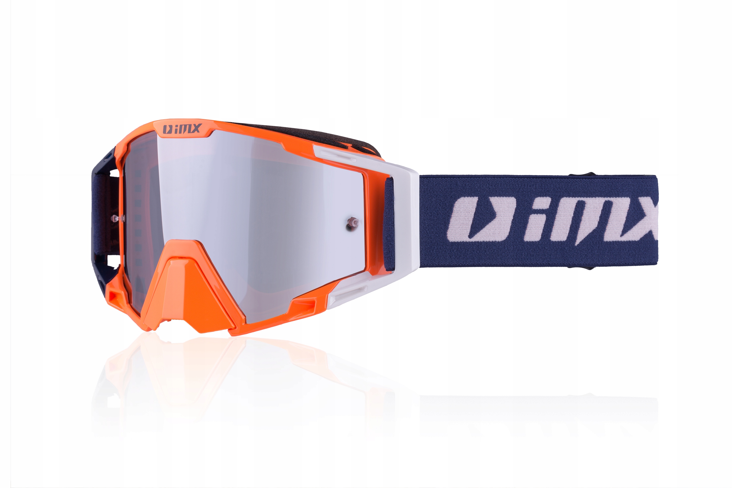 GOGLE CROS IMX SAND BLACK ORANGE BLUE + gratis Typ cross/enduro