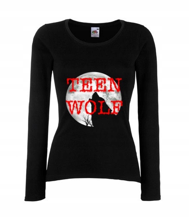 

Long Bluzka Damska Wzory Teen Wolf Wilkołak Wilk