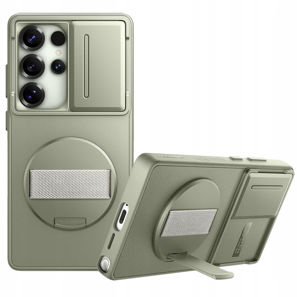 Pancéřové Pouzdro Suritch pro Galaxy S25 Ultra kryt a stojánek pro ochranu fotoaparátu