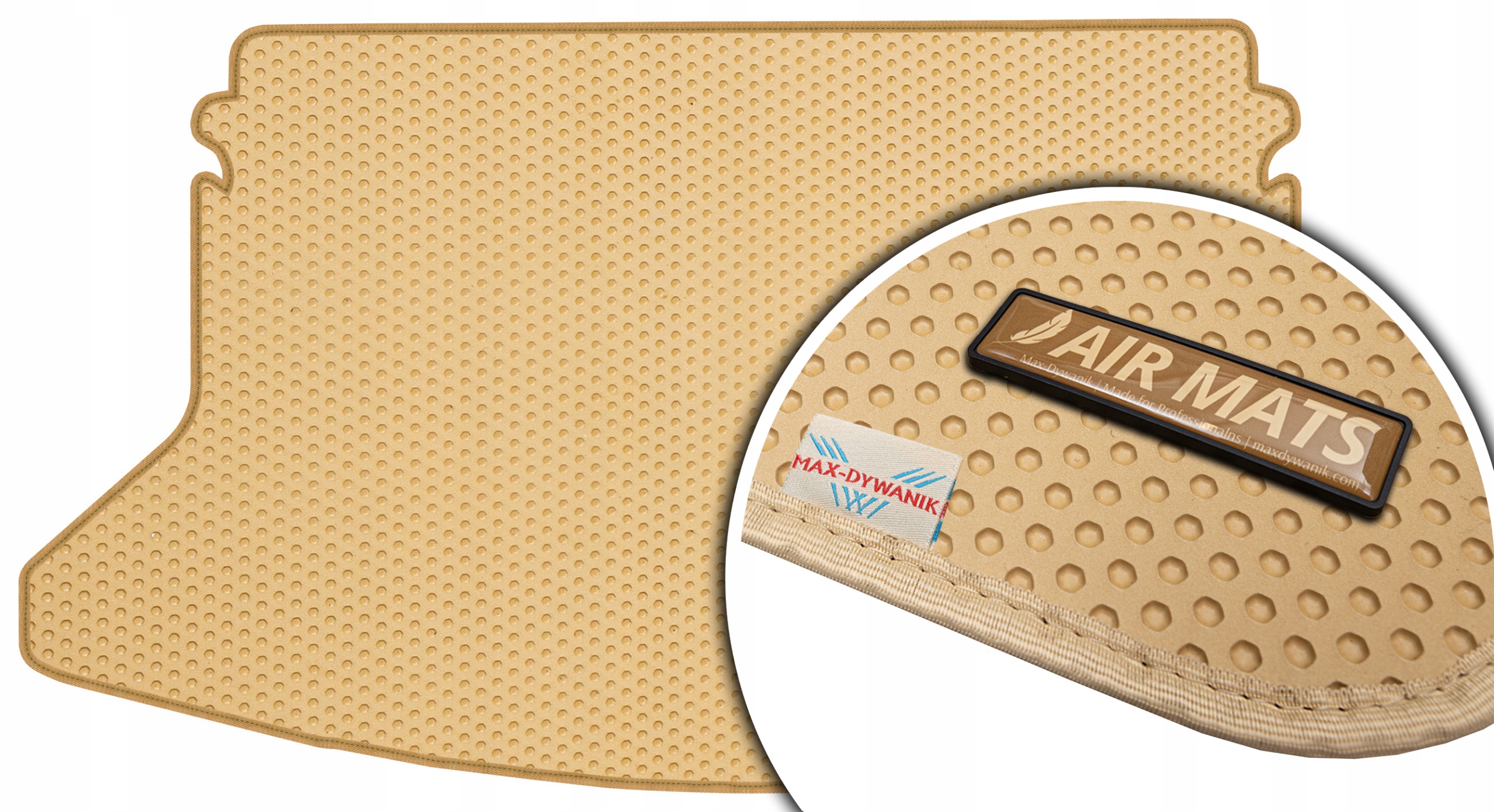 Hyundai i30 III Hatchback 2017- Béžová rohož do kufru Eva Air Mats