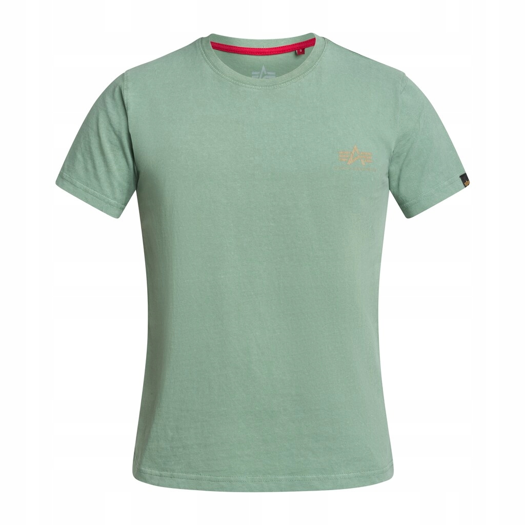 Tričko Sportovní bavlněné tričko Alpha Industries Legend Frost Green XL