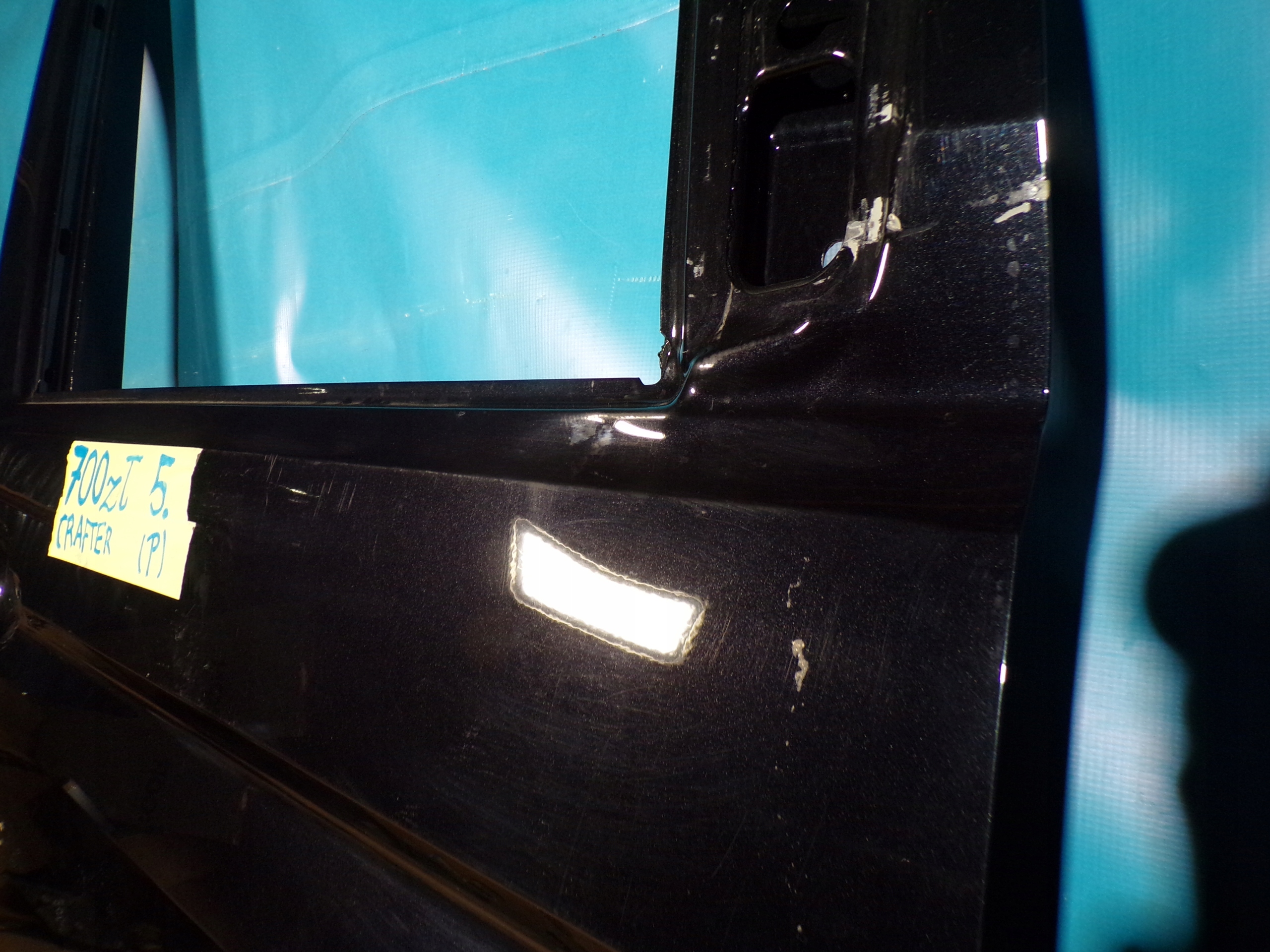 VW CRAFTER 2 II MAN TGE 2017- door front right front right black,