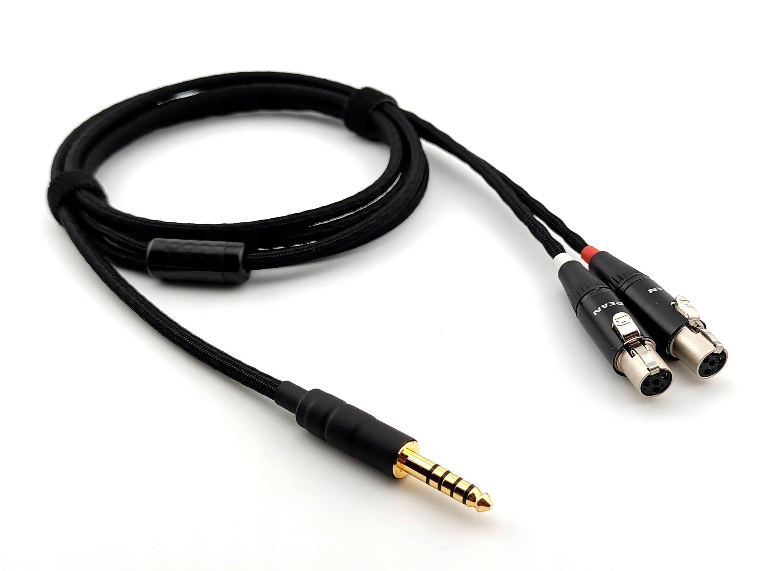 Ručně vyrobený vyvážený kabel pro Audeze měď Up-ofc varianty 3 m