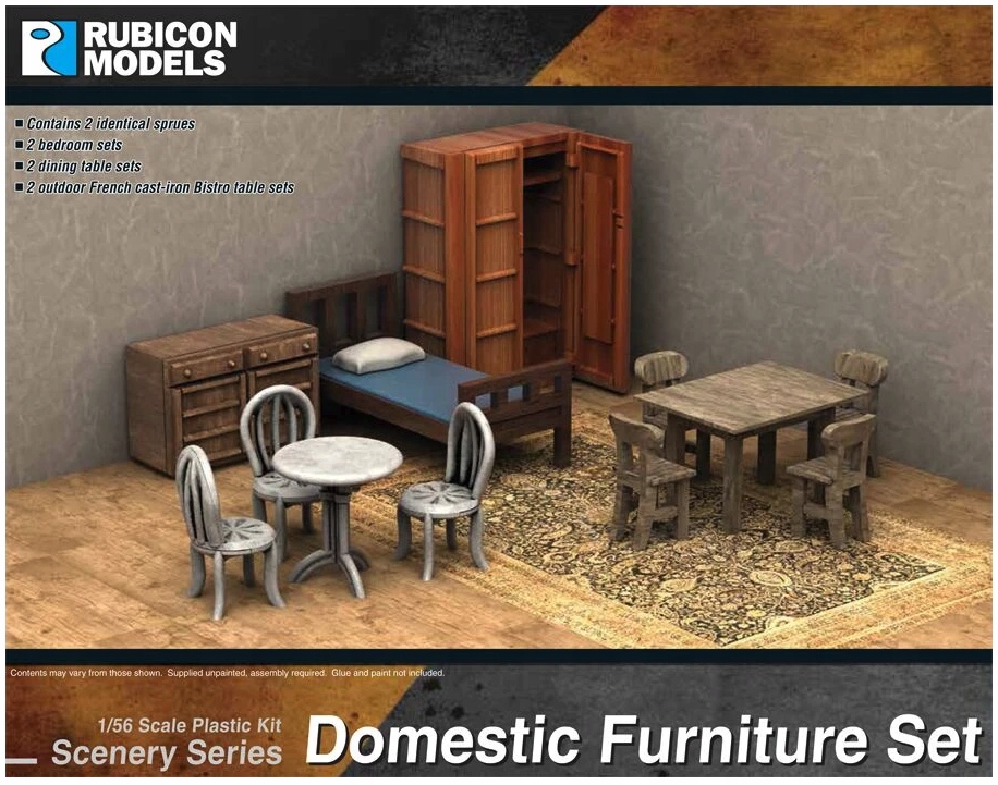 Rubicon Models - Domestic Furniture Set