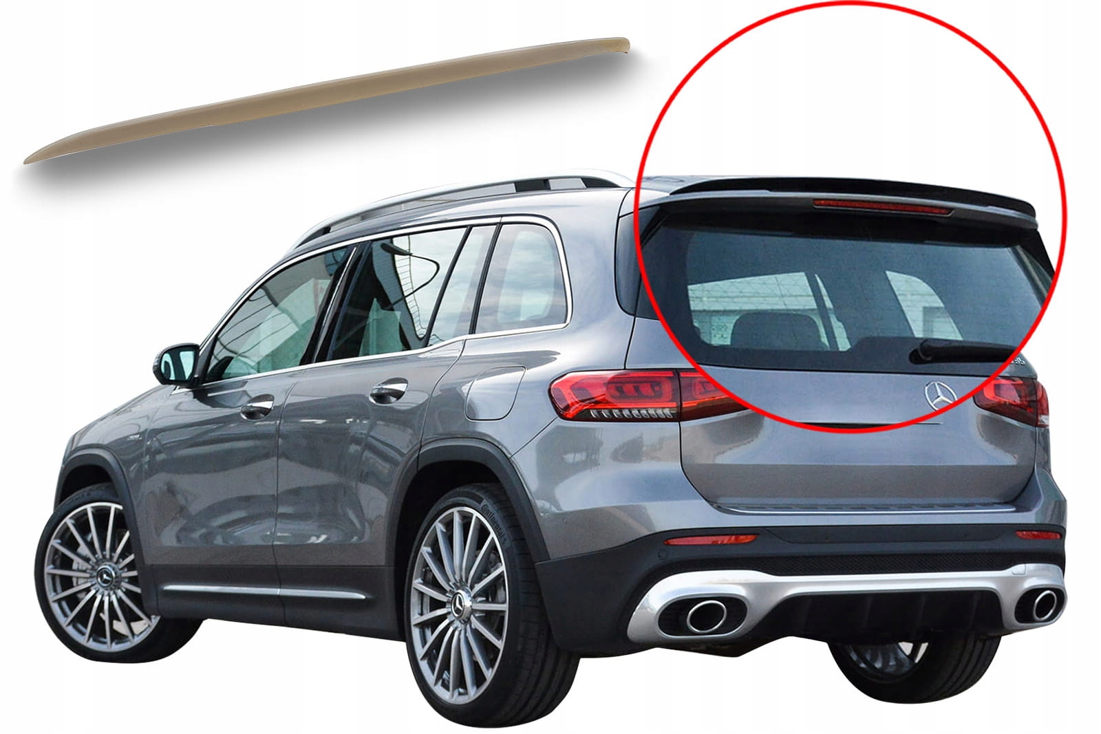 5905226107463 - MERCEDES GLB X247 2019 + спойлер багажника