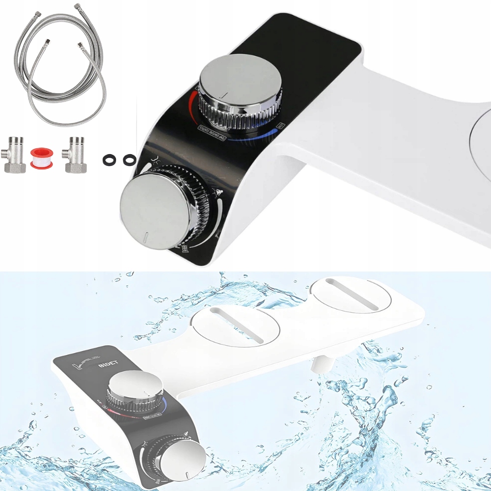 Nový Bidet Pro Wc, Mycí Nástavec Se Dvěma Tryskami, Vysoká Kvalita