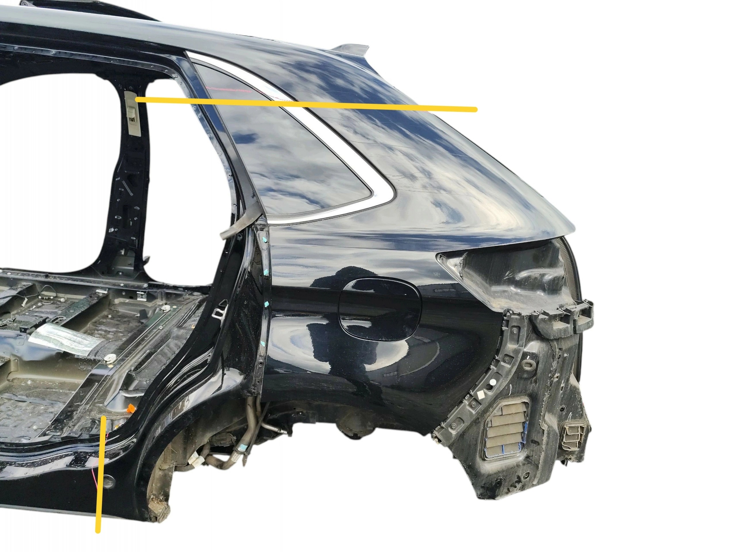 parafango sinistra posteriore FORD EDGE II MK2 (2015-2018) KOD LAKIERU G1