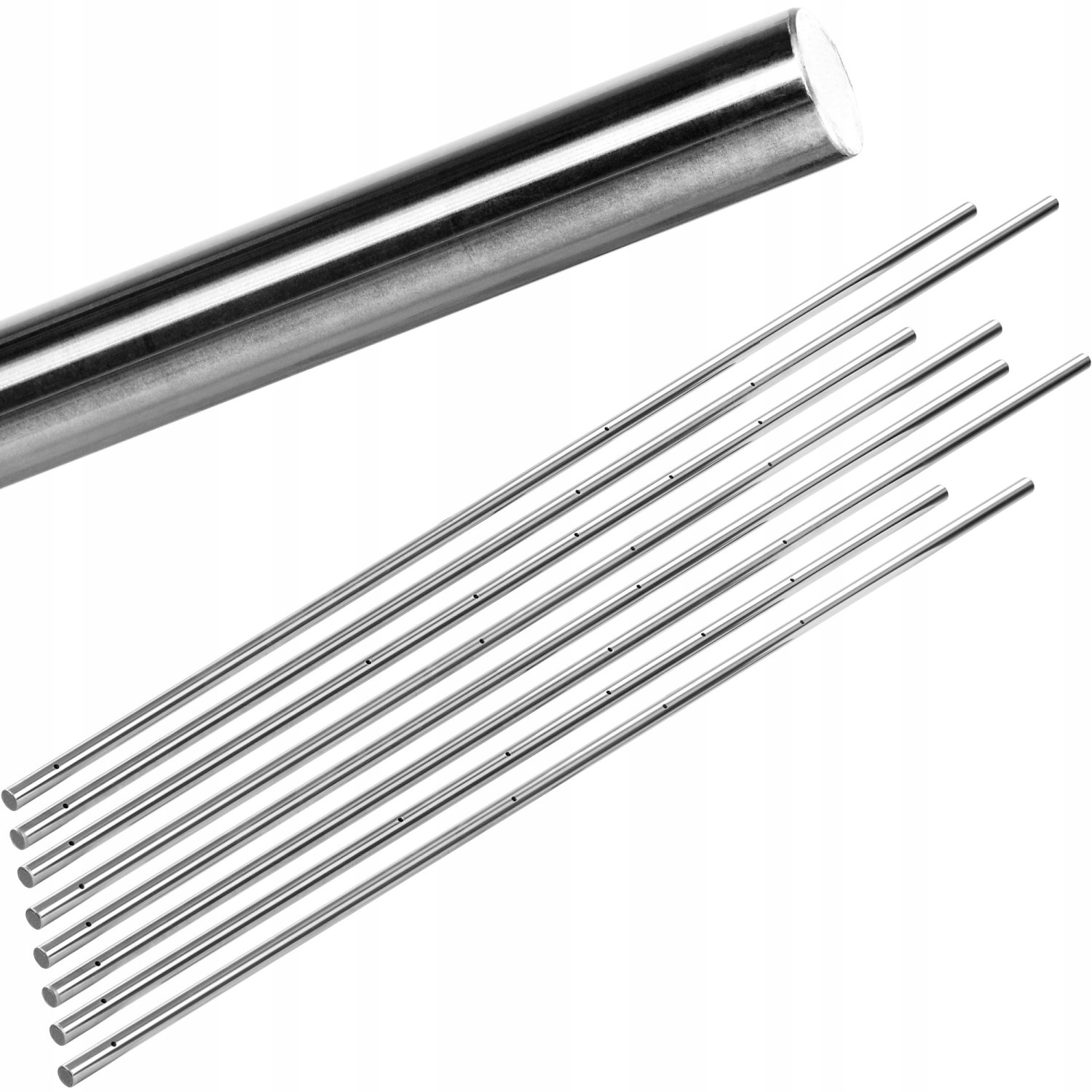 8x Prowadnice 15,9-16MM Piłkarzyki Pełne W Środku