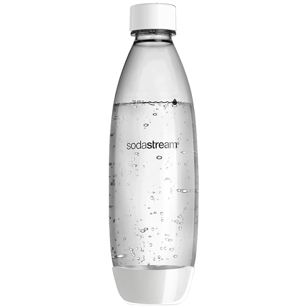 SATURATOR SYFON DO WODY SODASTREAM TERRA | 3x BUTELKA 1L + 2 NABOJE +SŁOMKI Pojemność 1000 ml
