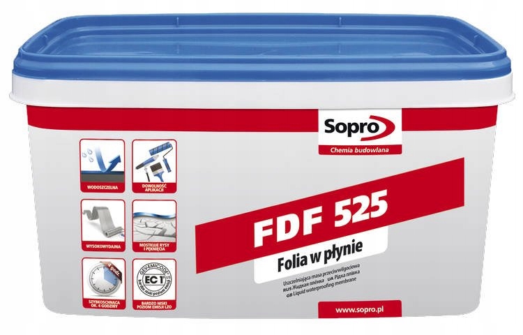 

Sopro Fdf 525 folia w płynie 5 kg