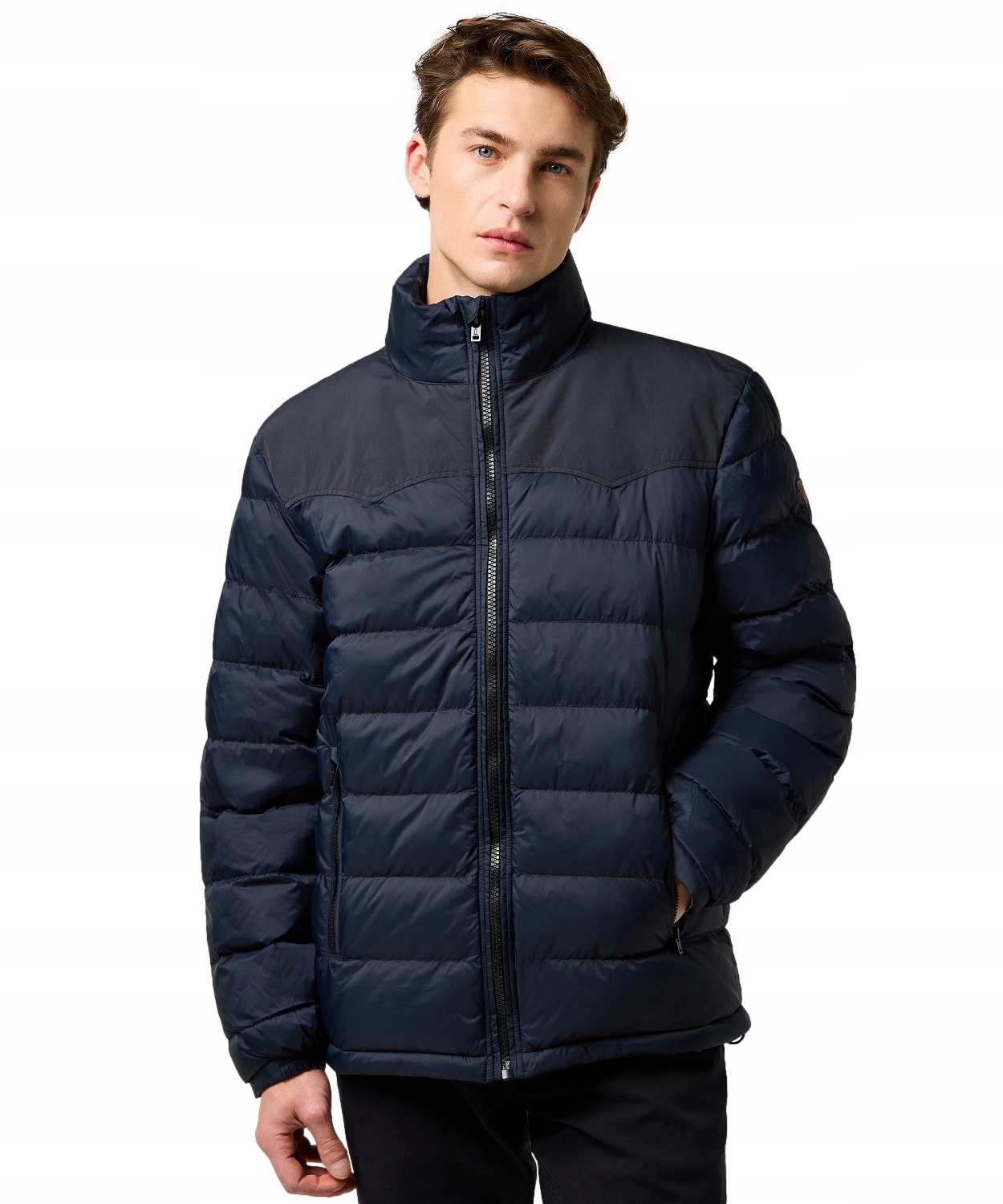 Bunda Wrangler Packable Puffer 112371447 Černá XL