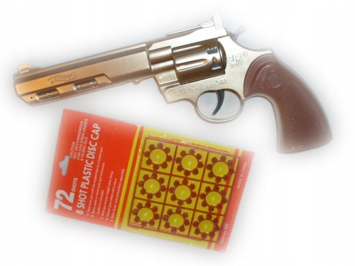 

duży Pistolet Na Kapiszony Rewolwer naboje Gratis