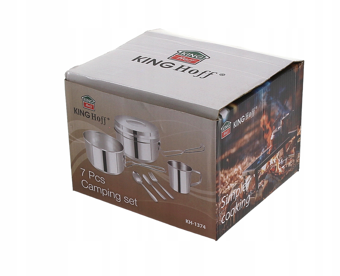 MENAŻKA TURYSTYCZNA Garnek Rondel Kubek Sztućce 7e EAN (GTIN) 5908287213746