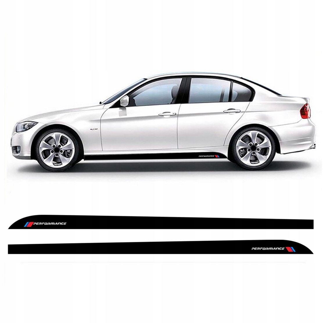 NAKLEJKI PROGI PERFORMANCE PROG BMW E90 E91 E92