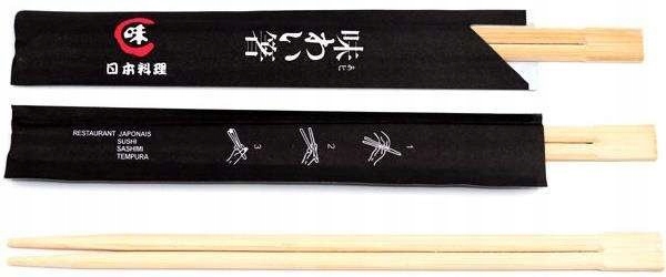 

Patyczki Pałeczki bambusowe do Sushi 100 par Eco