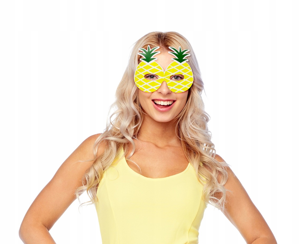 

Maski Słodki Ananas owoce letnia Impreza 6szt.