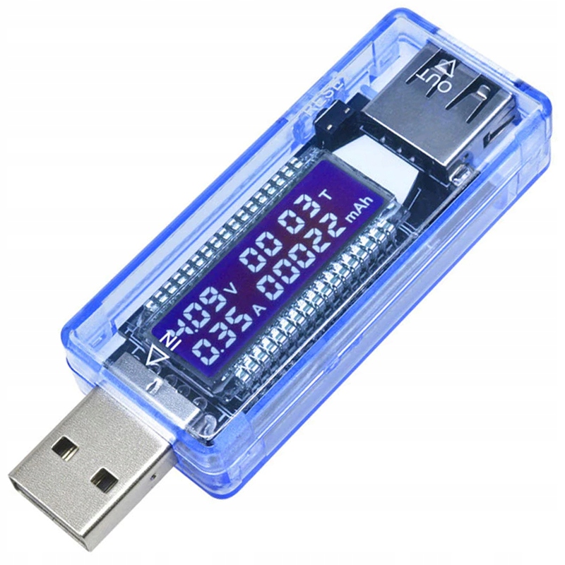 

Miernik Woltomierz Usb Amperomierz Tester