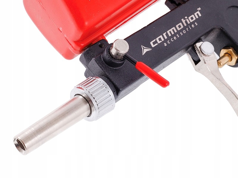 PISTOLET DO PIASKOWANIA ZE ZBIORNIKIEM PNEUMATYCZNY PIASKARKA 600ML 1/4" Marka inna