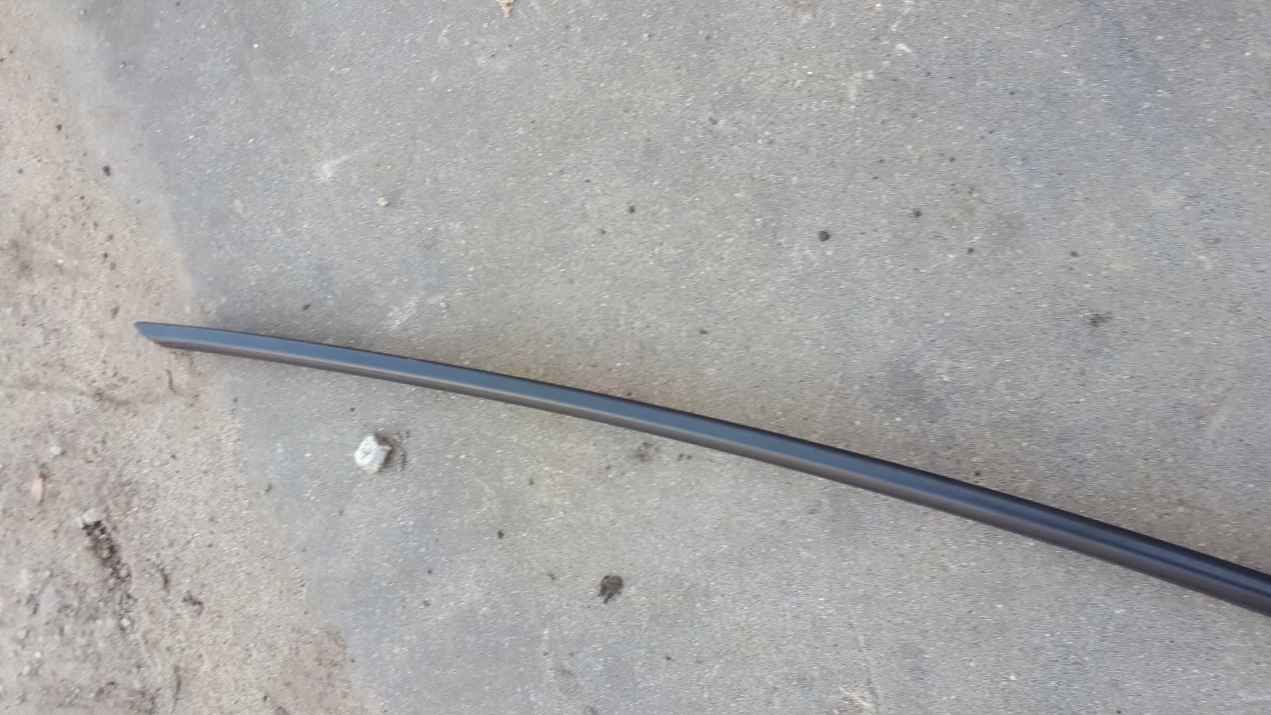 A6 C7 4G moulding roof left black SLINE
