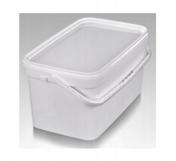 Wiadro plastikowe z przykrywką 5L