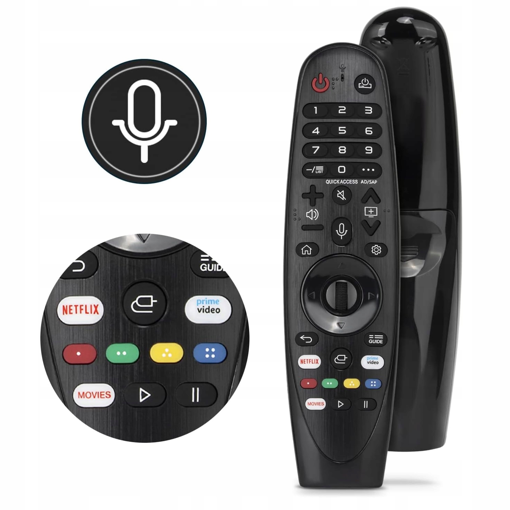 Dálkový Ovladač Pro Tv Lg AN-MR19BA Magic Netflix Prime Video 4K Uhd Smart Tv