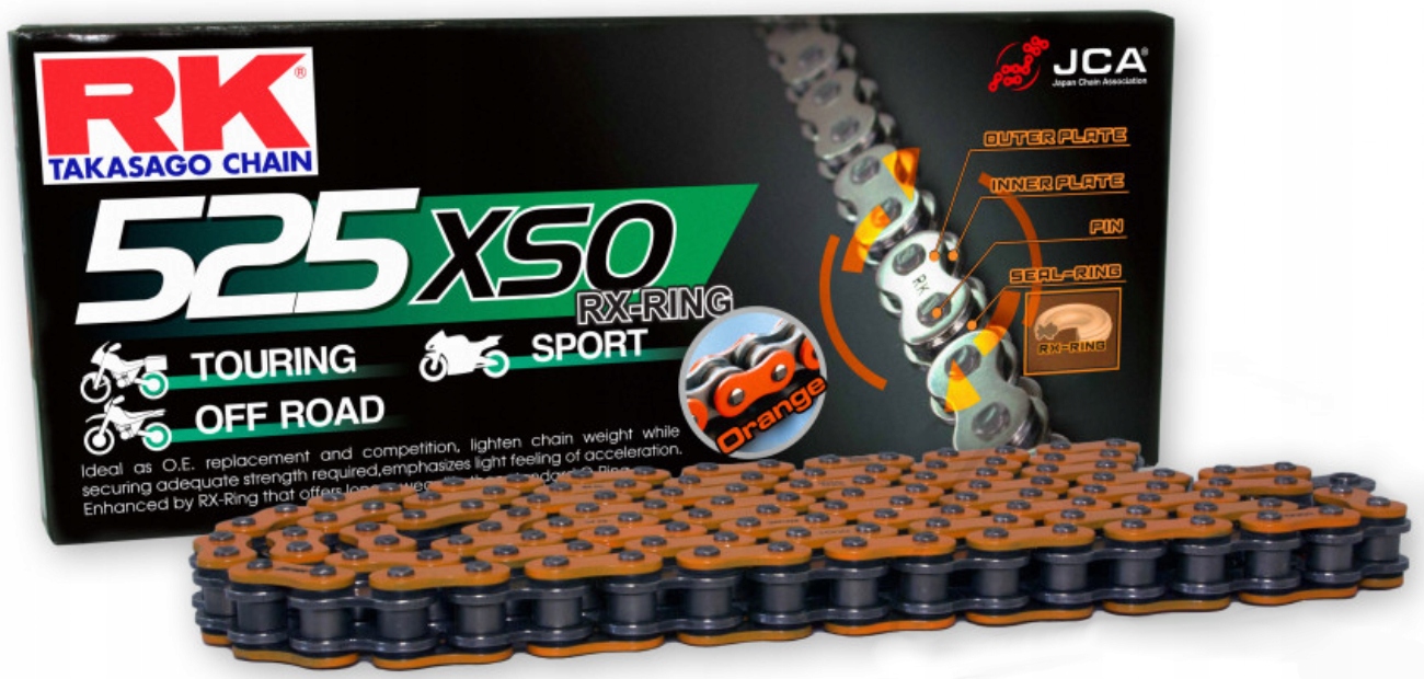 

Łańcuch napędowy Benelli Trk 502 500 X Abs 18-19