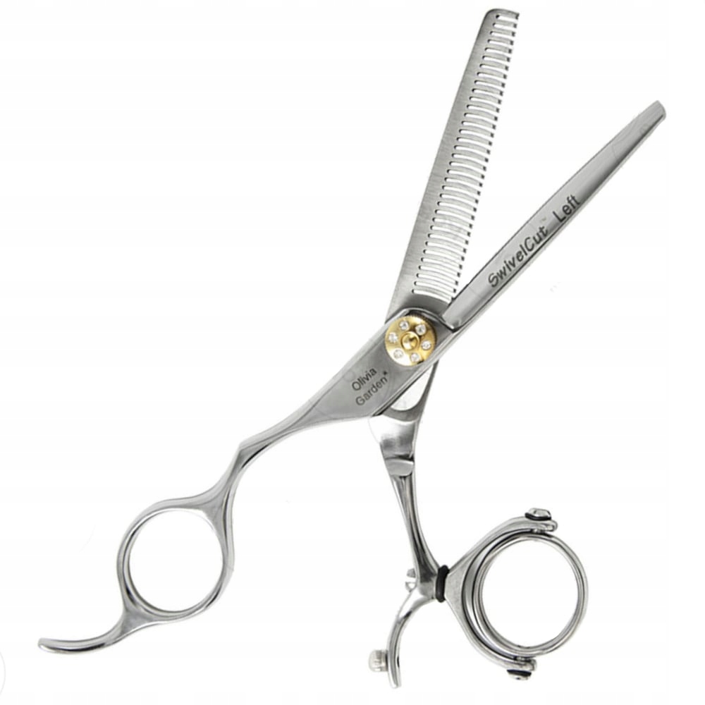 Olivia Garden SwivelCut Left Kadeřnické degustace pro leváky 6,35"