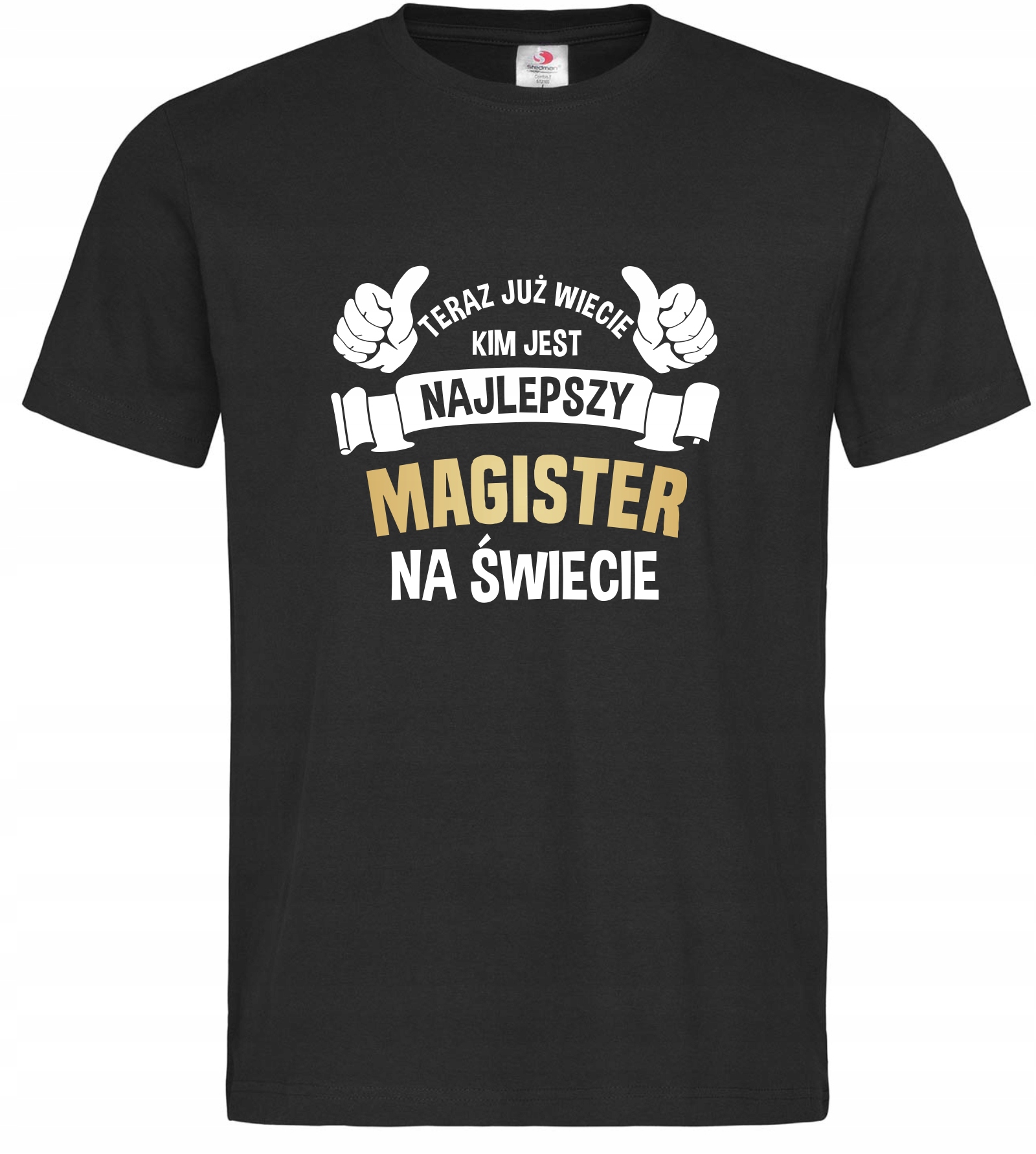 

koszulka Dla Magistra prezent na obronę pracy XXL