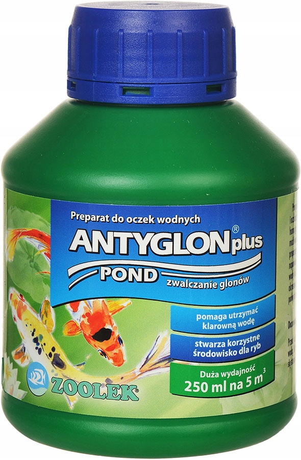 

Zoolek Antyglon Pond Plus 250ml Zwalcza Glony