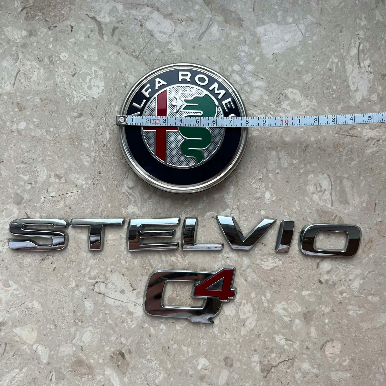 EMBLEMAT heckklappe heck ALFA ROMEO STELVIO 50534924 Original