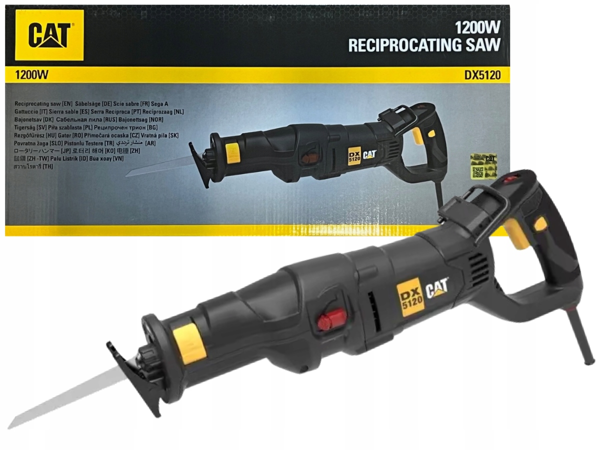 CAT PIŁA SZABLASTA 1200W 230V DX5120