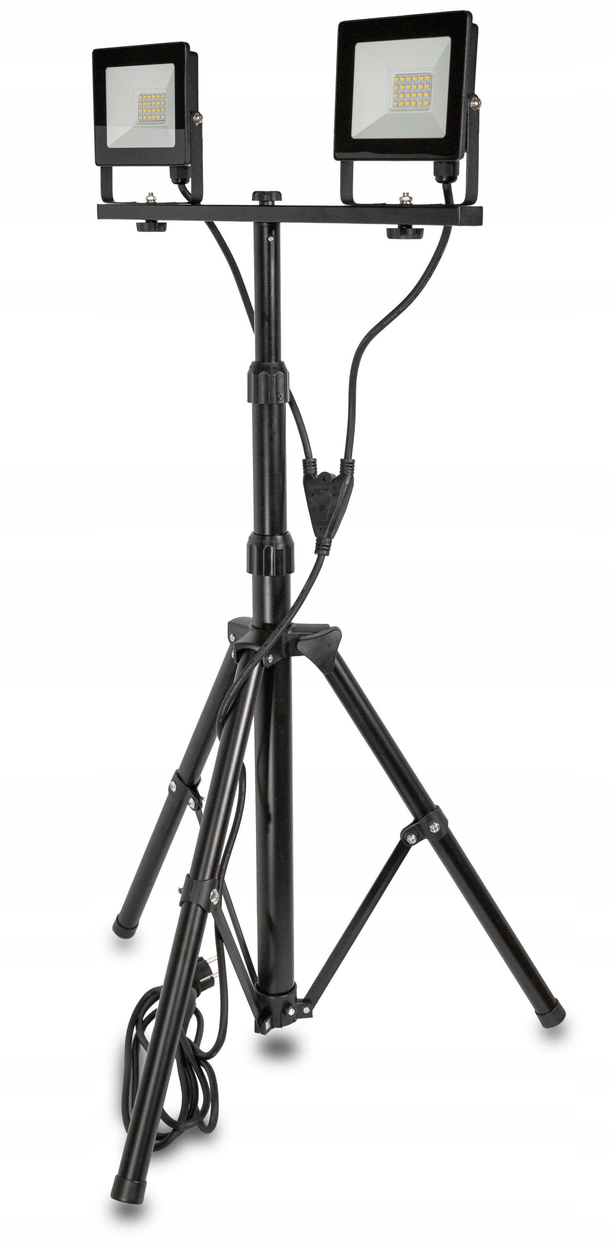 Pracovná lampa so statívom Grunda Led 2x1800 lm 2x20W IP65 4000K