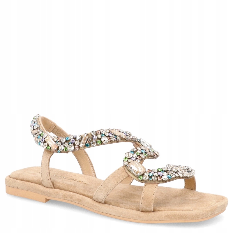 Elegantní španělské sandály Alma En Pena V240822 Béžové 38