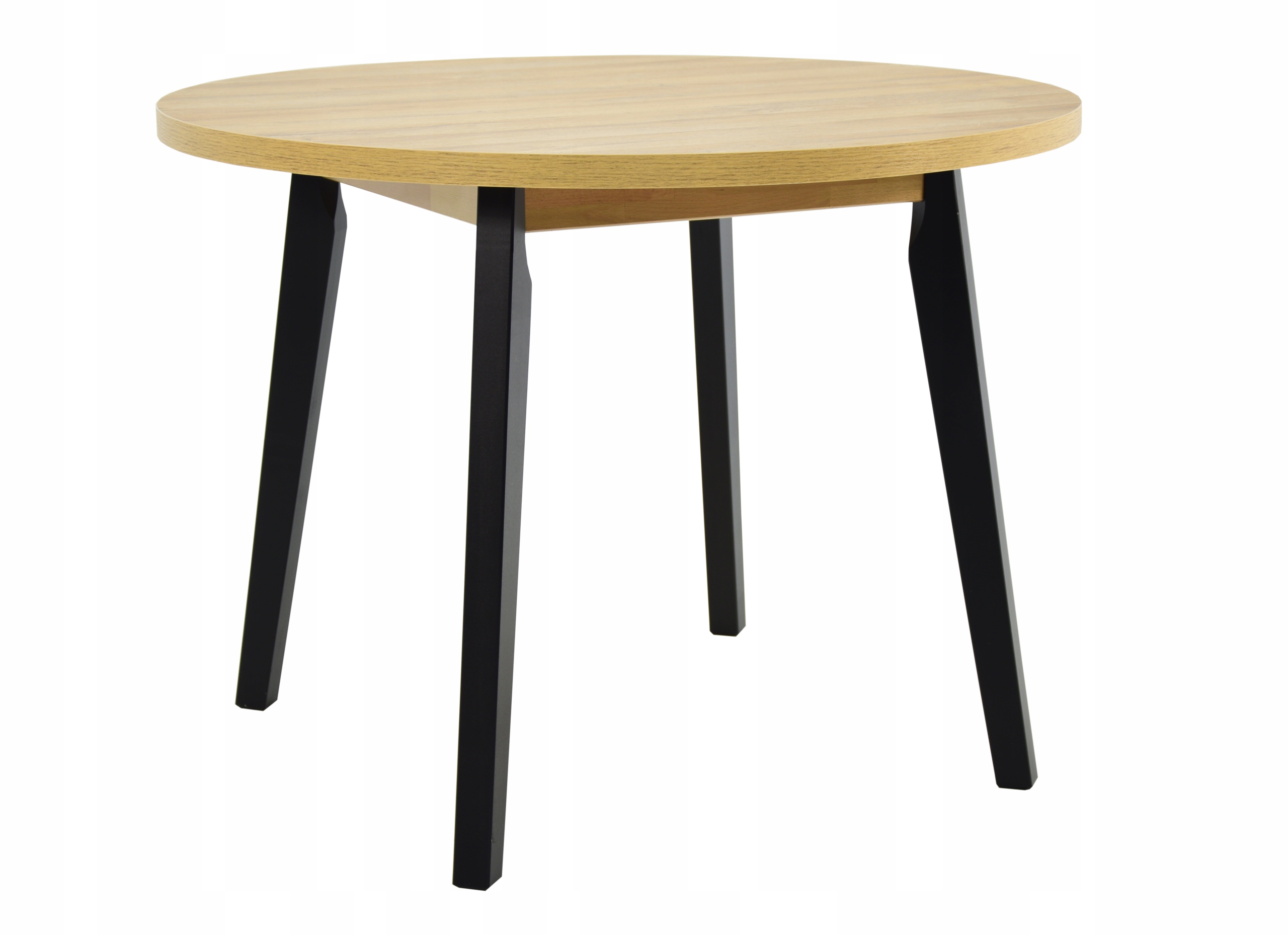 

Okrągły drewniany mały stół 100 cm do Kuchni