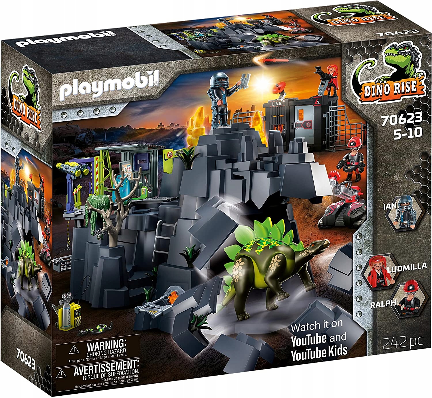 

Playmobil Dinozaury 70623 Dino Rock Skała Baza