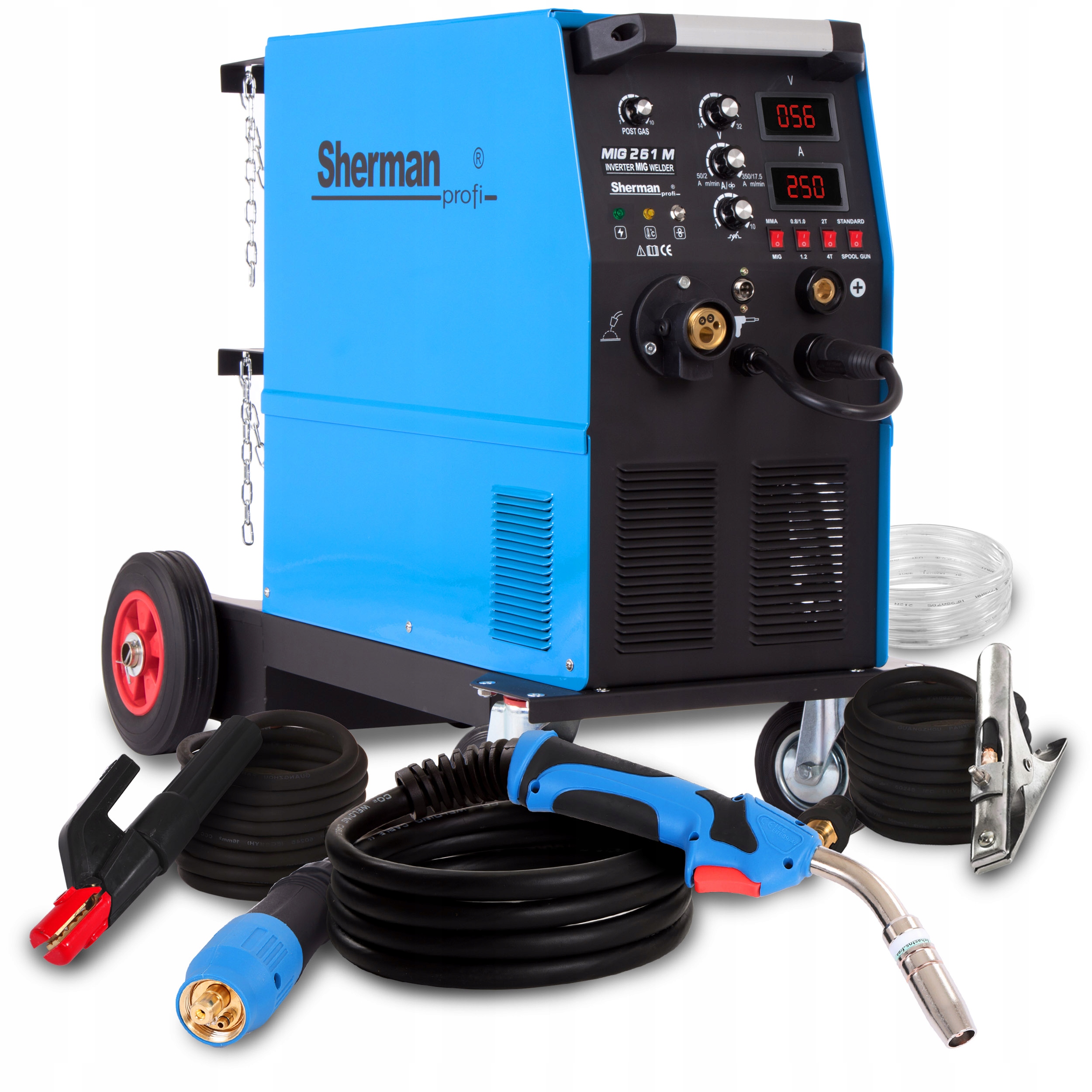 Сварочный аппарат MIGOMAT MIG MMA 250A SHERMAN 261m 400V 4R