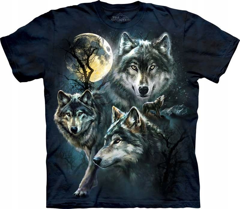 Koláž Měsíční vlci Hora 3XL