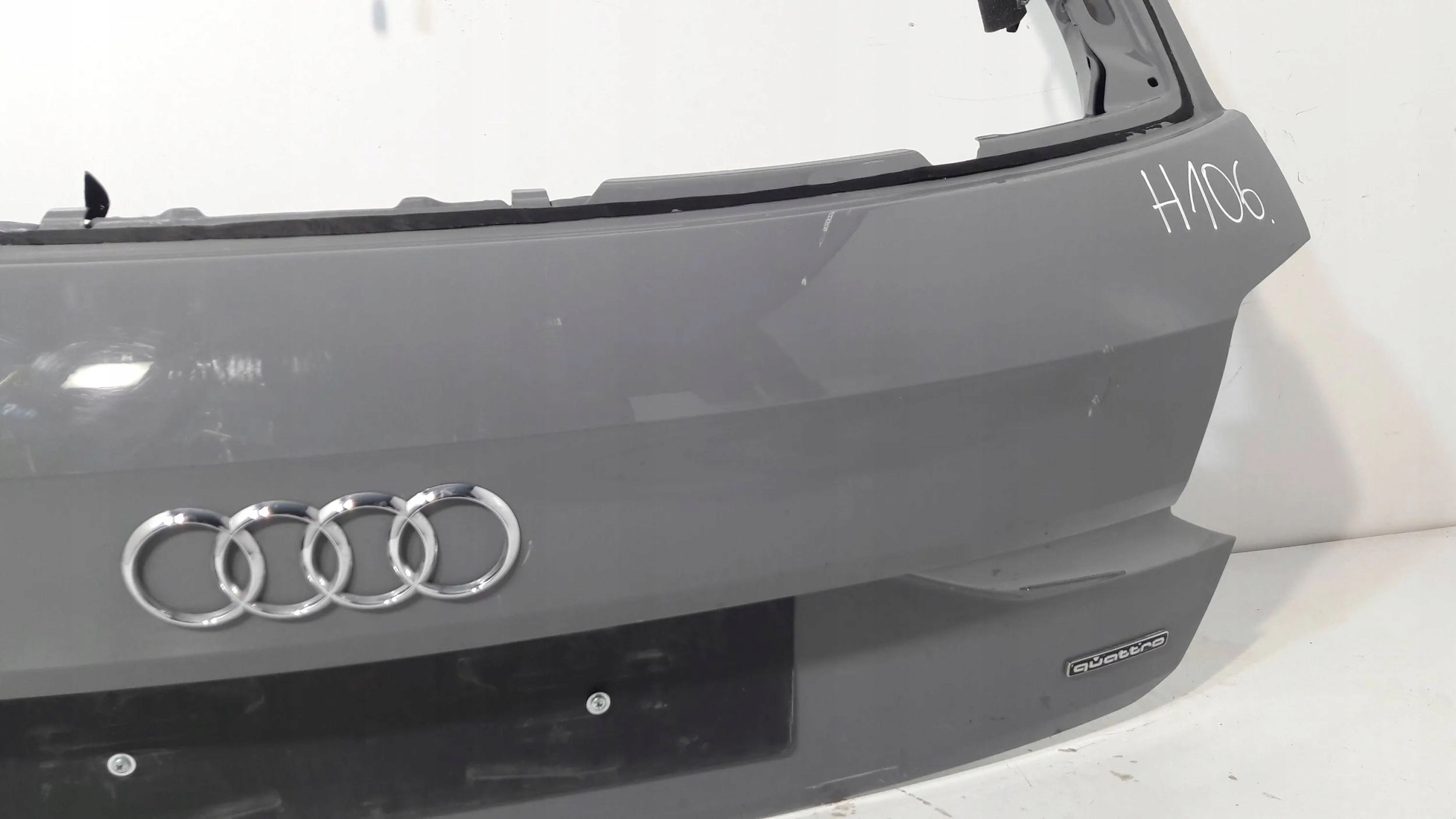Audi Q2 rear trunk door 2022 ROK unprotected (H106)